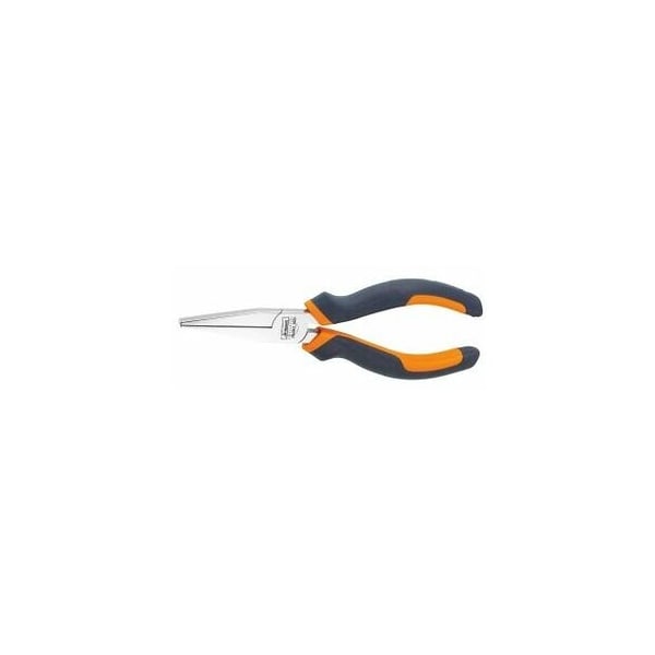 Garant 160 mm Long Flat-Nosed Pliers, Chrome-Plated, with Anti-Slip Grips 711180 160 - main